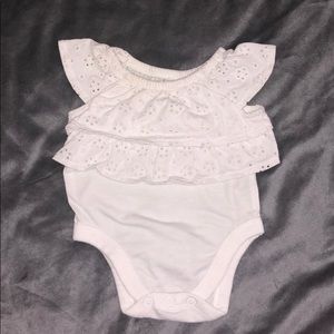 Girls white onesie